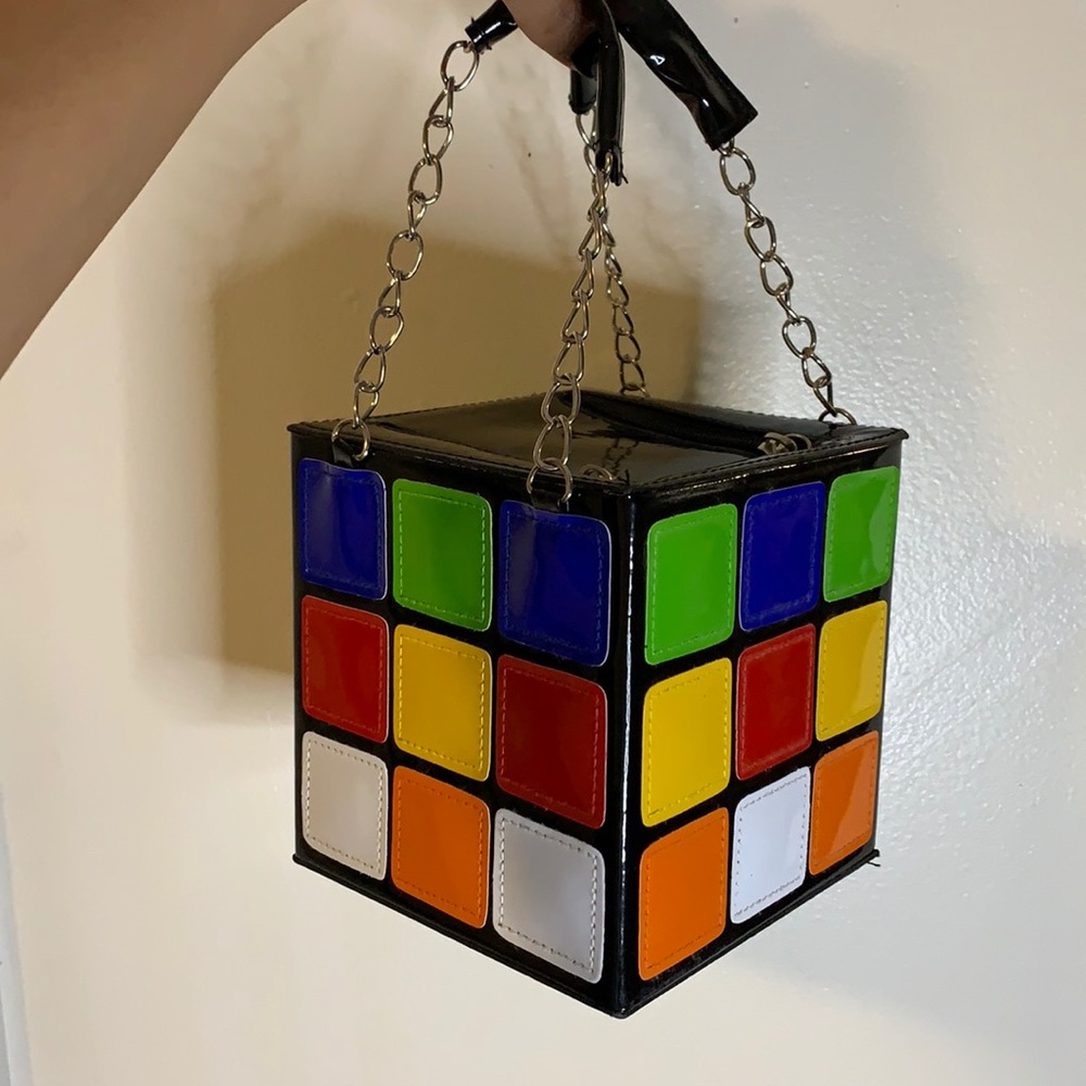 Rubik’s Cube Purse